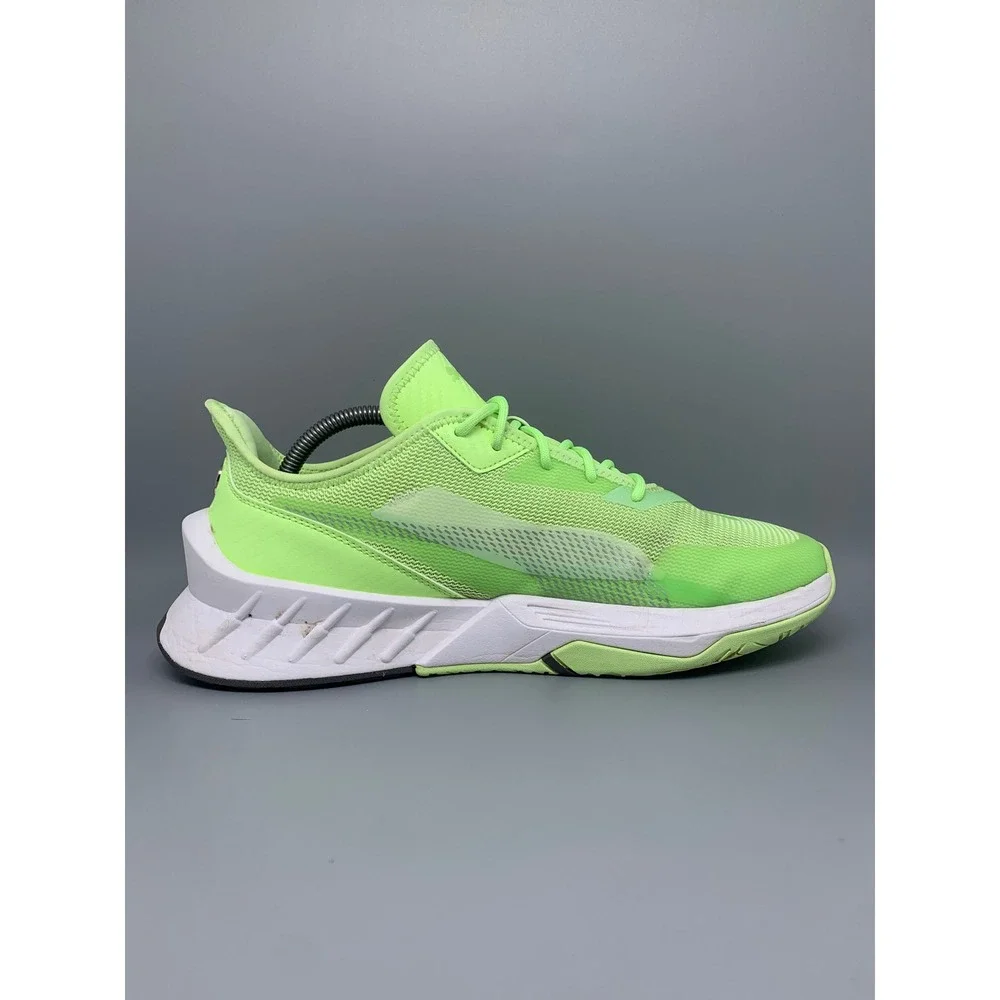 Puma Mercedes-AMG Petronas F1 Wired Run Lime Green Shoes 307036-05 Men's Sz 10.5